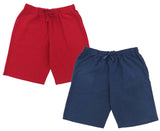 Clothe Funn Boys Shorts, Combo 2:- Maroon & Navy Melange (Pack Of 2)
Knee Length Shorts