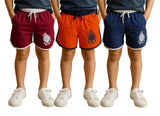 Clothe Funn Boys Marine Logo Printed Shorts, Combo 9:- Orange, Maroon, Airforce (Pack of 3)
Knee Length Shorts
