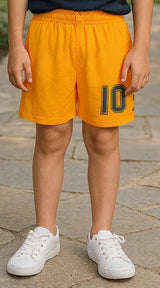 Clothe Funn Boys Number Printed Shorts, Combo 13:- Red, Navy, & Gold (Pack of 3)
Knee Length Shorts