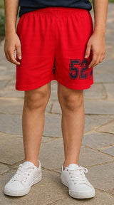 Clothe Funn Boys Number Printed Shorts, Combo 13:- Red, Navy, & Gold (Pack of 3)
Knee Length Shorts