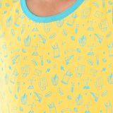 Clothe Funn Boys Chest Printed Sleeveless T-shirts, Combo 6:- Yellow & White (Pack of 2)
Sleeveless T-shirts