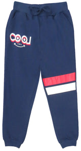 Clothe Funn Boys Track Pant Loop Knit fabric, Orange & Navy, (Pack of 2)
Full Length Track Pants