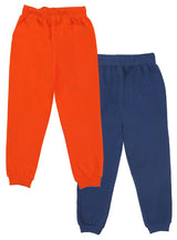 Clothe Funn Boys Track Pant Loop Knit fabric, Orange & Navy, (Pack of 2)
Full Length Track Pants