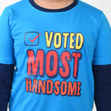 Clothe Funn Boys Handsome Printed Full Sleeve T-Shirt & Pant Set, T.Blue/Navy
Full Sleeve T-Shirt & Pant