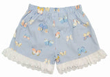 Clothe Funn Girls Butterfly Printed Co-Ord Set, Blue
Sleeveless Shirt & Shorts