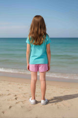 Clothe Funn Girls Camera Printed Half Sleeve T-Shirt & Shorts Set, Blue/Pink
Half Sleeve T-Shirt & Shorts