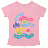 Clothe Funn Girl's Chest Printed T-Shirts, Pink, Combo 15 (Pack of 2)
Half Sleeve T-Shirts