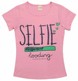 Clothe Funn Girl's Chest Printed T-Shirts, Pink, Combo 15 (Pack of 2)
Half Sleeve T-Shirts