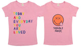 Clothe Funn Girl's Chest Printed T-Shirts, Pink, Combo 30 (Pack of 2)
Half Sleeve T-Shirts