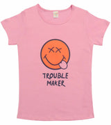 Clothe Funn Girl's Chest Printed T-Shirts, Pink, Combo 30 (Pack of 2)
Half Sleeve T-Shirts