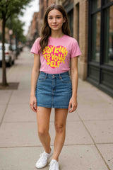 Clothe Funn Girl's Chest Printed T-Shirts, Pink, Combo 32 (Pack of 2)
Half Sleeve T-Shirts