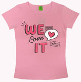 Clothe Funn Girl's Chest Printed T-Shirts, Pink, Combo 4 (Pack of 2)
Half Sleeve T-Shirts