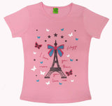 Clothe Funn Girl's Chest Printed T-Shirts, Pink, Combo 8 (Pack of 2)
Half Sleeve T-Shirts