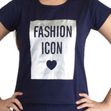 Clothe Funn Girls Fashion Printed Crop Top Set, Navy
Crop Top & Shorts