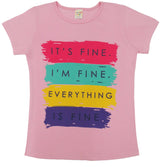 Clothe Funn Girls Fine Printed Half Sleeve T-Shirt & Shorts Set, Pink/Mint
Half Sleeve T-Shirt & Shorts