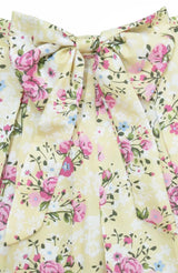 Clothe Funn Girls Flower Printed Co-Ord Set, Cream AOP
Cap Sleeve Top & Skirt