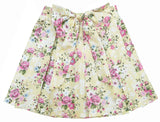 Clothe Funn Girls Flower Printed Co-Ord Set, Cream AOP
Cap Sleeve Top & Skirt