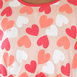 Clothe Funn Girls Heart Printed Sleeveless Frock, Peach
Sleeveless Frock