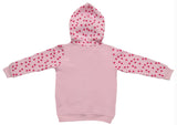 Clothe Funn Girls Polka Printed Classic Hooded Jacket with Zipper, Pink
Full Sleeve Jacket