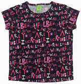 Clothe Funn Girls Letter Printed Half Sleeve T-Shirt & Shorts Set, Black
Half Sleeve T-Shirt & Shorts