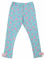 Clothe Funn Girls Rainbow Printed Set, Pink/Aqua Aop
Full Sleeve T-Shirt & Pant