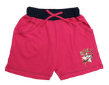 Clothe Funn Girls Sticker Printed Hot Shorts, Combo 4:- Lime Green / Rose Pink / Peach (Pack of 3)
Above Knee Length Shorts