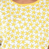 Clothe Funn Girls Star Printed Half Sleeves T-Shirt & Shorts Set, Yellow
Half Sleeve T-Shirt & Shorts