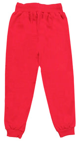 Clothe Funn Girls Printed Track Pant Loop Knit Fabric, Pink & Red (Pack of 2)
Full Length Track Pants