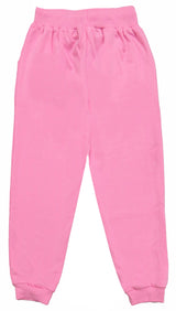 Clothe Funn Girls Printed Track Pant Loop Knit Fabric, Pink & Red (Pack of 2)
Full Length Track Pants