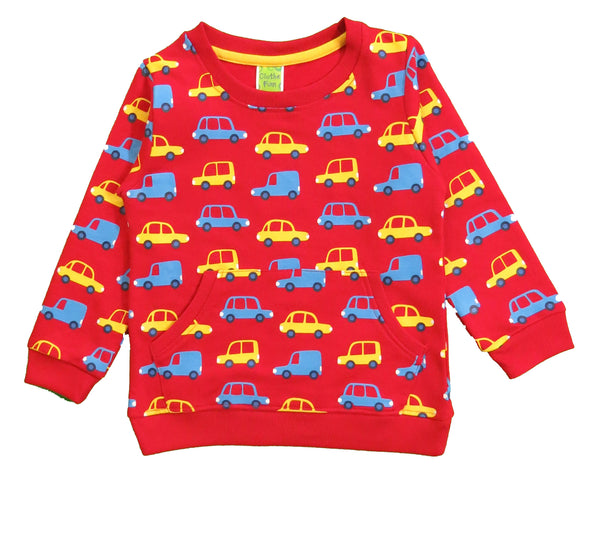 Clothe Funn Infant Boys Coordinate Set, Red AOP