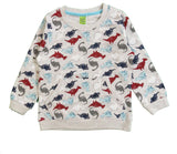 Clothe Funn Infant Boys Coordinate Set, Grey AOP
