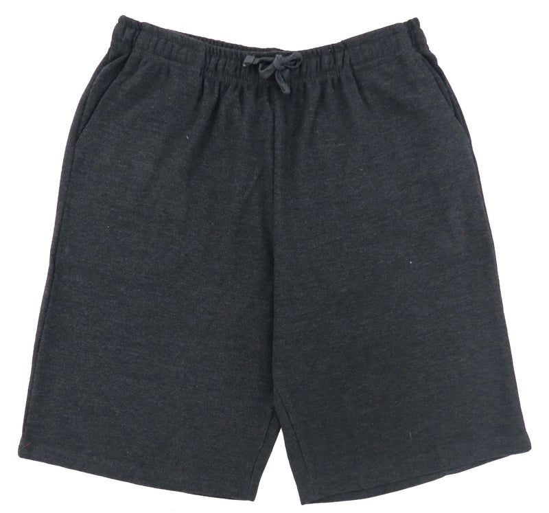 Clothe Funn Boys Regular Shorts, Anthra Mel/Navy Mel, Combo:-6,(Pack Of 2)