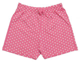 Clothe Funn Girls Printed Hot Shorts, Combo:-9 (White AOP/Pink/Mint) pack of 3