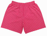Clothe Funn Girls Cotton Nightwear Set, Off White & Pink