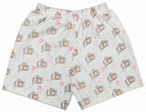 Clothe Funn Girls Cotton Nightwear set, Pink & Off White