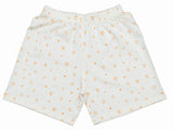 Clothe Funn Girls Cotton Nightwear Set, Orange & Off White