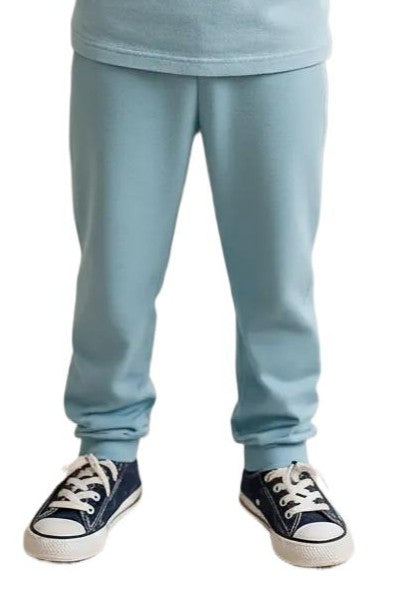 Clothe Funn Unisex Rib Track Pants, Combo 4:- Gold, Anthra, Ink Blue