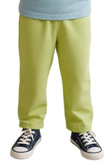 Clothe Funn Unisex Rib Track Pants, Combo 3:- Navy, Lime, Tomato