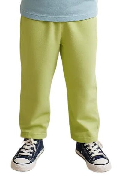 Clothe Funn Unisex Rib Track Pants, Combo 3:- Navy, Lime, Tomato