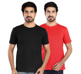 Clothe Funn Mens Round Neck T-Shirt, Combo-7