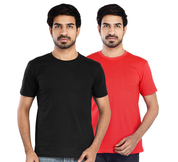 Clothe Funn Mens Round Neck T-Shirt, Combo-7