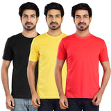 Clothe Funn Mens Round Neck T-Shirt, Combo-1