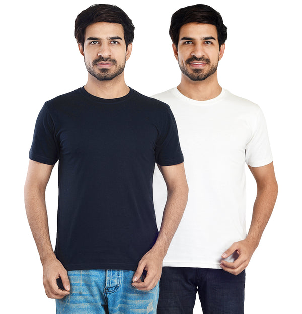 Clothe Funn Mens Round Neck T-Shirt, Combo-10