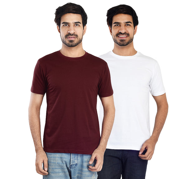 Clothe Funn Mens Round Neck T-Shirt, Combo-8