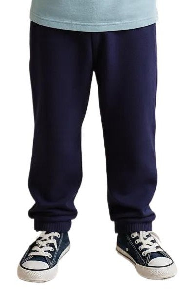 Clothe Funn Unisex Rib Track Pants, Combo 3:- Navy, Lime, Tomato