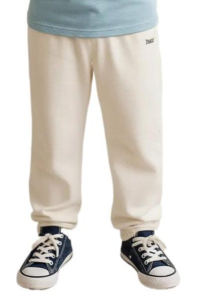 Clothe Funn Unisex Rib Track Pants, Combo 5:- Peach, Off-White, Ocean