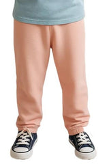 Clothe Funn Unisex Rib Track Pants, Combo 5:- Peach, Off-White, Ocean