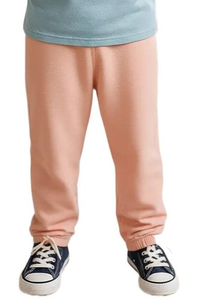 Clothe Funn Unisex Rib Track Pants, Combo 5:- Peach, Off-White, Ocean