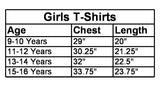Girls Chest Printed T-Shirts,Pink, Combo:-10 (Pack of 2)