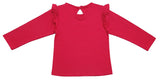 Clothe Funn Baby Girls Co-Ordinate Set, Full sleeve T-Shirts & Full Pant Fuschia & Pink